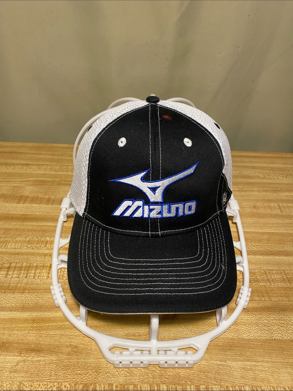 Mizuno 1906 Run Bird Logo Golf Hat Structured Stretch Fit  Hat Cap size S/M